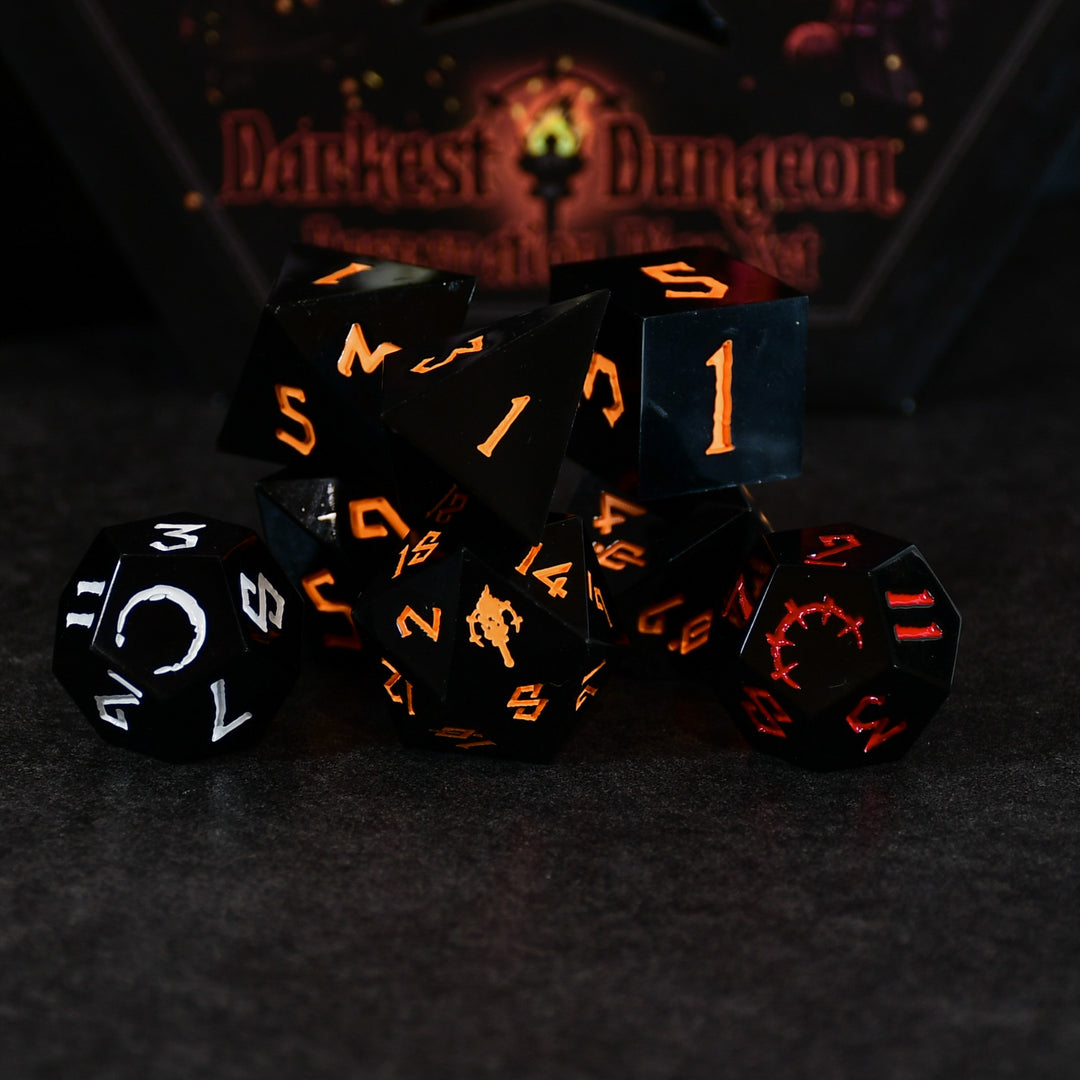 PRE-ORDER | Darkest Dungeon Desperation Sharp-Edged Resin Dice Set