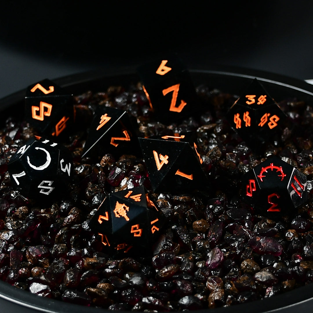 PRE-ORDER | Darkest Dungeon Desperation Sharp-Edged Resin Dice Set
