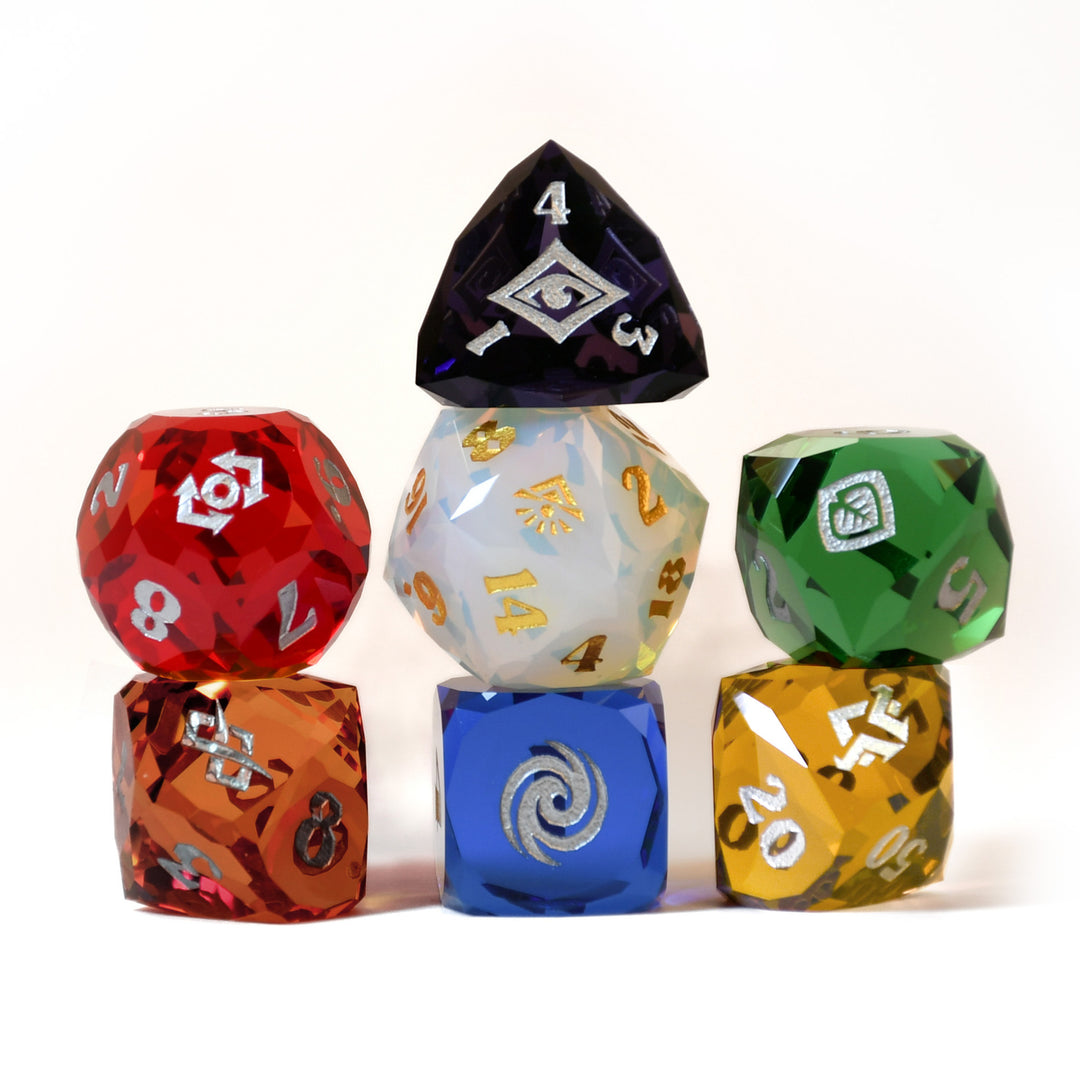 PRE-ORDER | The Diagem Dice Set | Tales from the Stinky Dragon x Misty Mountain Gaming