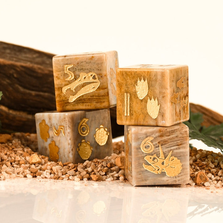 Dino Dig Fossil D6 Dice