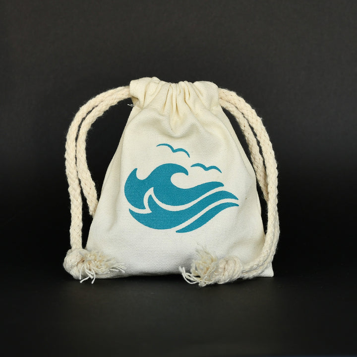 Ocean Ecosystem Sharp-Edged Resin Dice Set