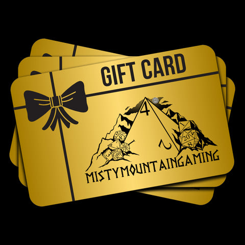 Misty Mountain Gaming Gift Card