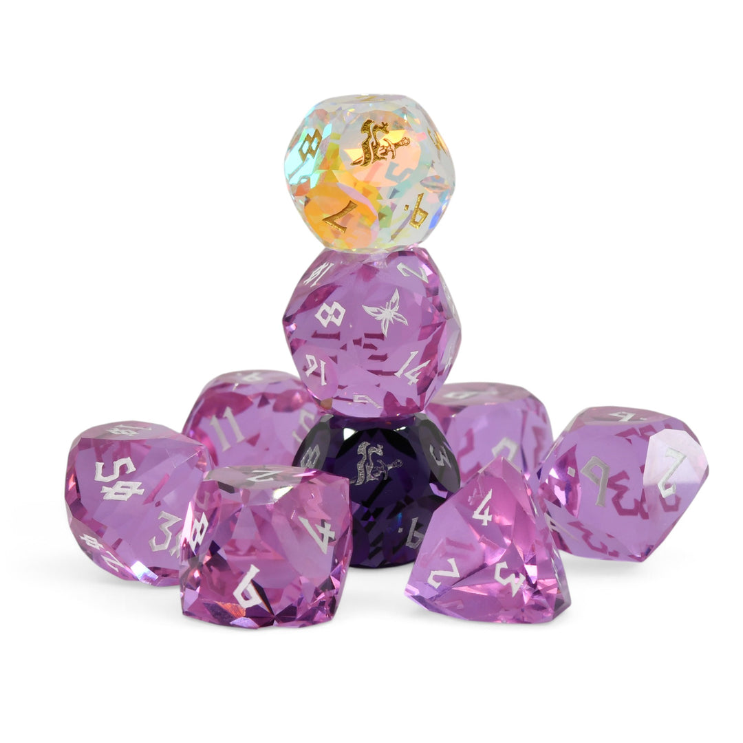 PRE-ORDER || Grace Domain Multifaceted Daggerheart Dice Set
