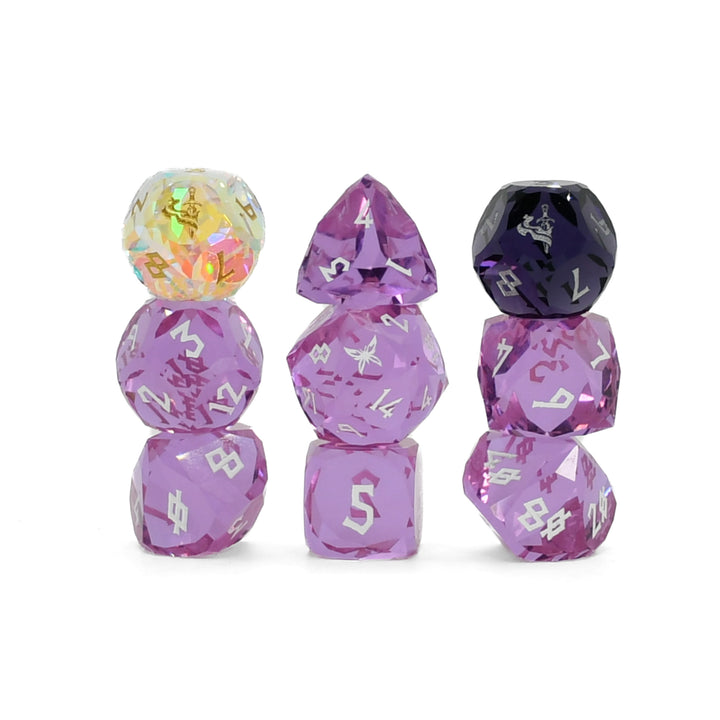 PRE-ORDER || Grace Domain Multifaceted Daggerheart Dice Set