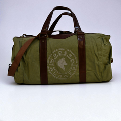 Olive Canvas Duffle Bag