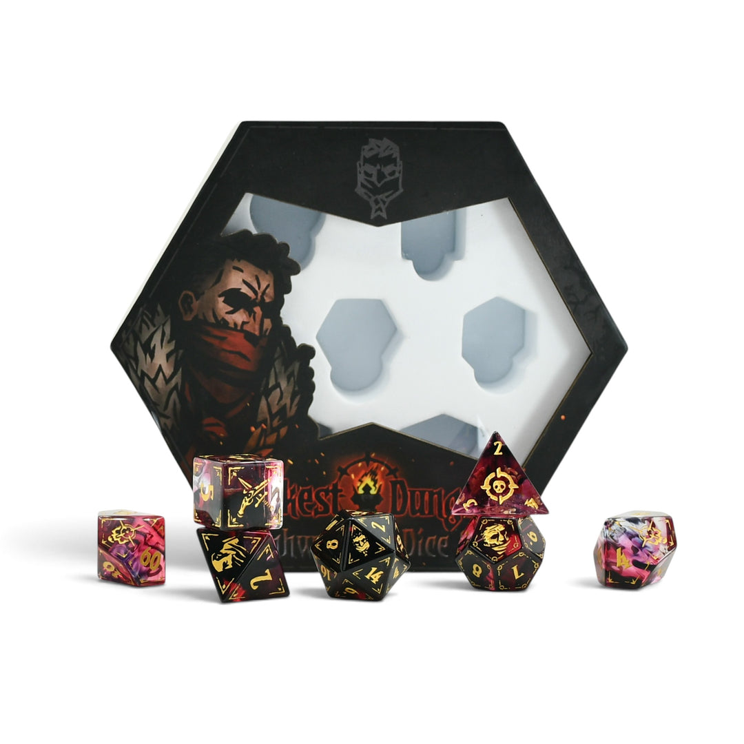 Pre-Order || Darkest Dungeon Highwayman Dice Set