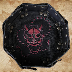 Japanese Leather Dice Tray - Dice Around the World Collection