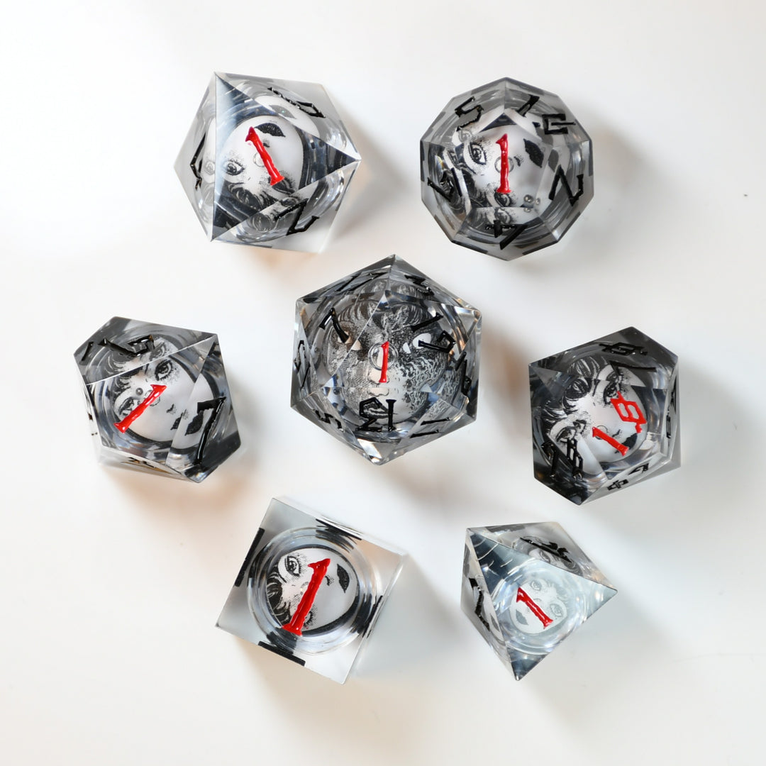 Junji Ito Collection Liquid Core Dice Set