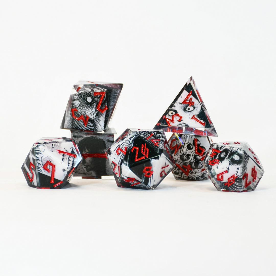 PRE-ORDER | Junji Ito Collection Sharp Edged Resin Dice Set