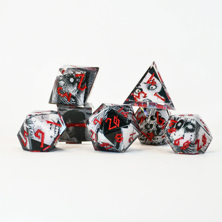 PRE-ORDER | Junji Ito Collection Sharp Edged Resin Dice Set