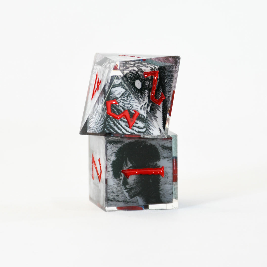 PRE-ORDER | Junji Ito Collection Sharp Edged Resin Dice Set