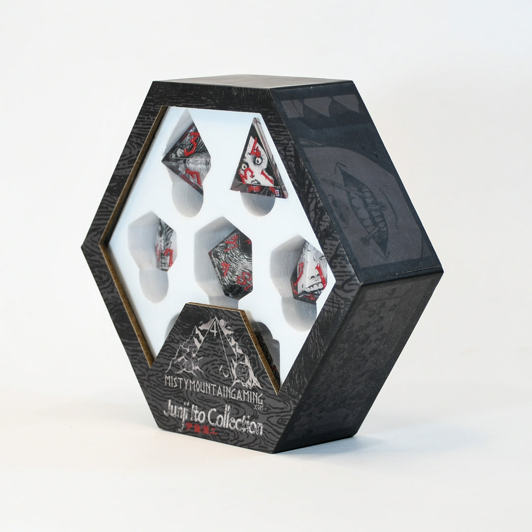 PRE-ORDER | Junji Ito Collection Sharp Edged Resin Dice Set