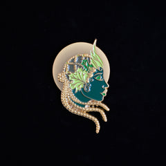 Lady of the Wood Pin