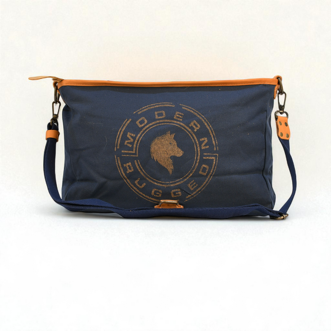 海军帆布笔记本电脑包