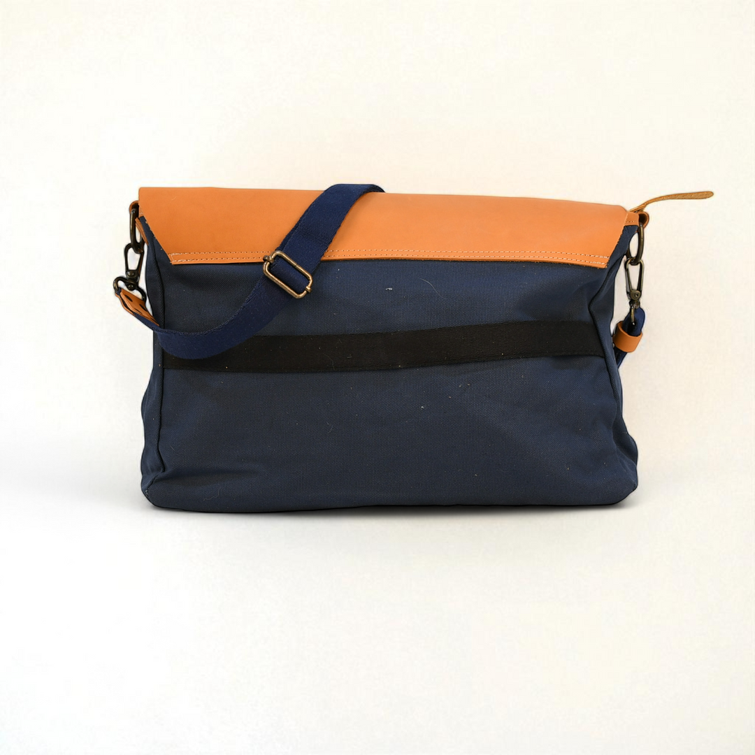 海军帆布笔记本电脑包