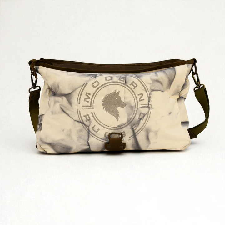 大理石纹帆布笔记本电脑包