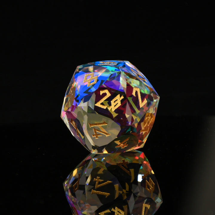 钻石棱镜多面玻璃 30mm D20