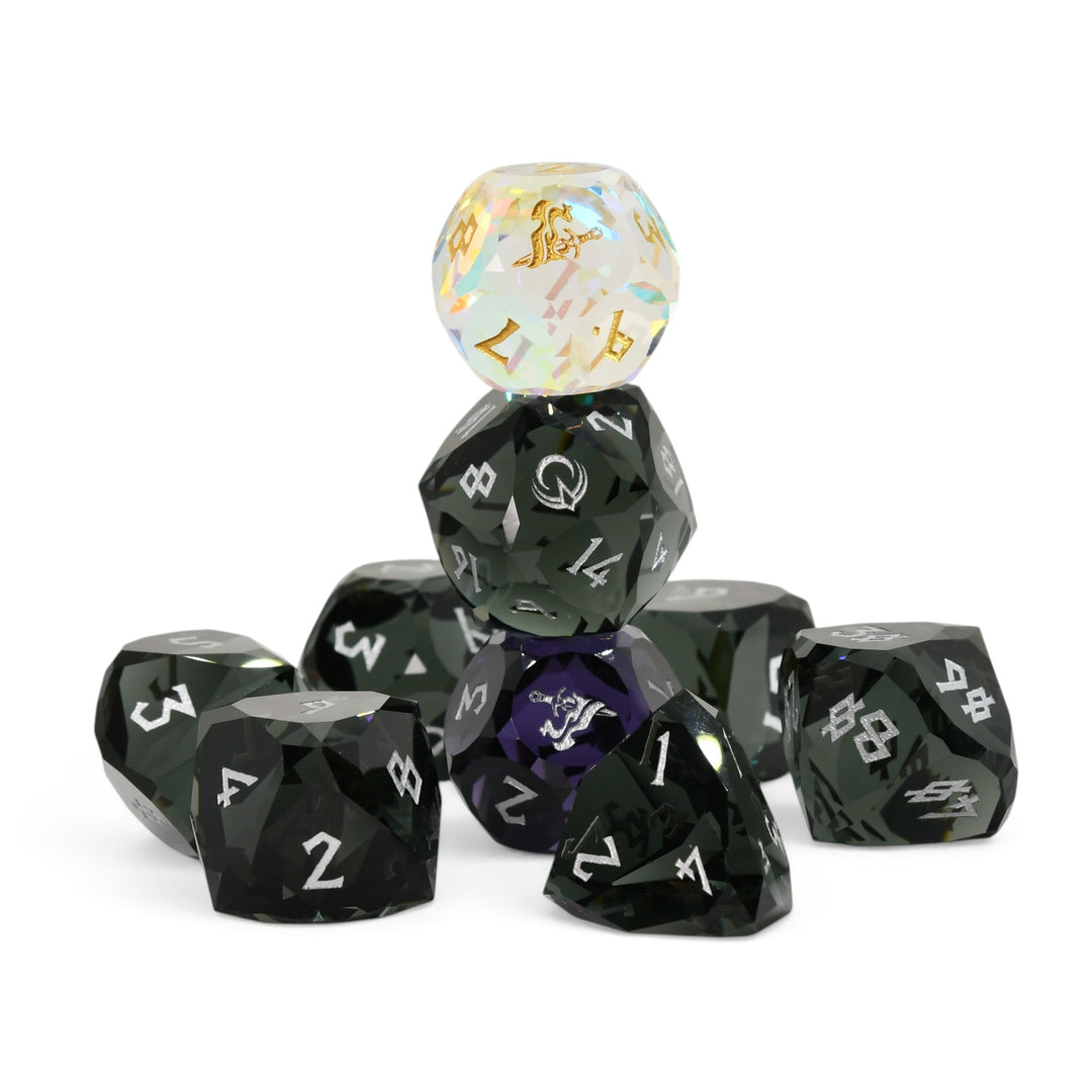 PRE-ORDER || Midnight Domain Multifaceted Daggerheart Dice Set