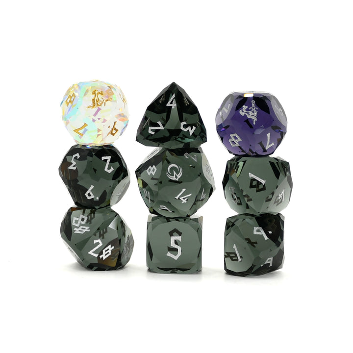 PRE-ORDER || Midnight Domain Multifaceted Daggerheart Dice Set