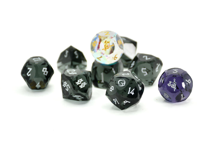 PRE-ORDER || Midnight Domain Multifaceted Daggerheart Dice Set