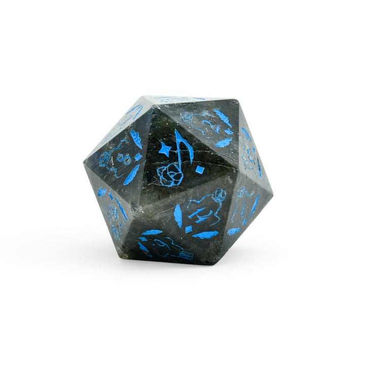 PRE-ORDER | Nerissa Ravencroft Labradorite Gemstone Dice Set | hololive English x MMG Exclusive