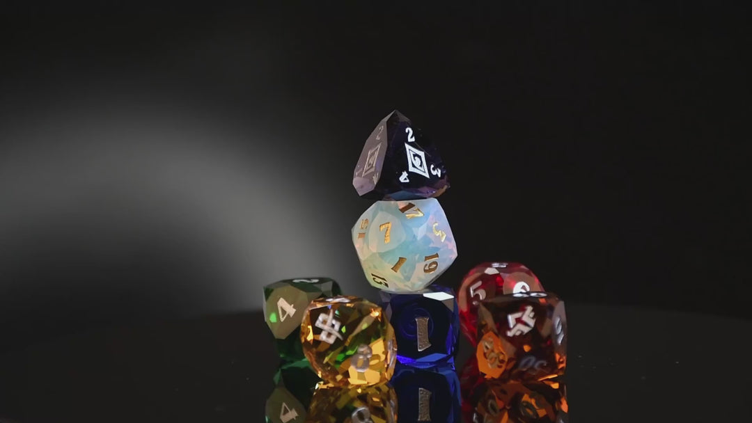 PRE-ORDER | The Diagem Dice Set | Tales from the Stinky Dragon x Misty Mountain Gaming