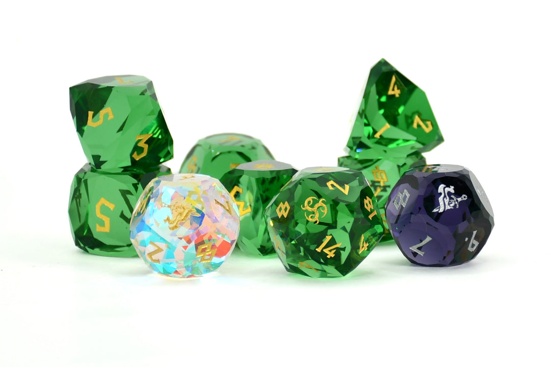 PRE-ORDER || Sage Domain Multifaceted Daggerheart Dice Set
