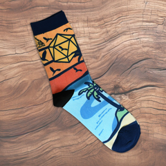 Dice on the Beach Socks