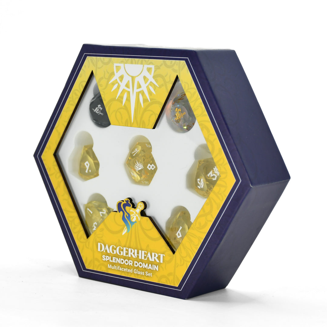 PRE-ORDER || Splendor Domain Multifaceted Daggerheart Dice Set