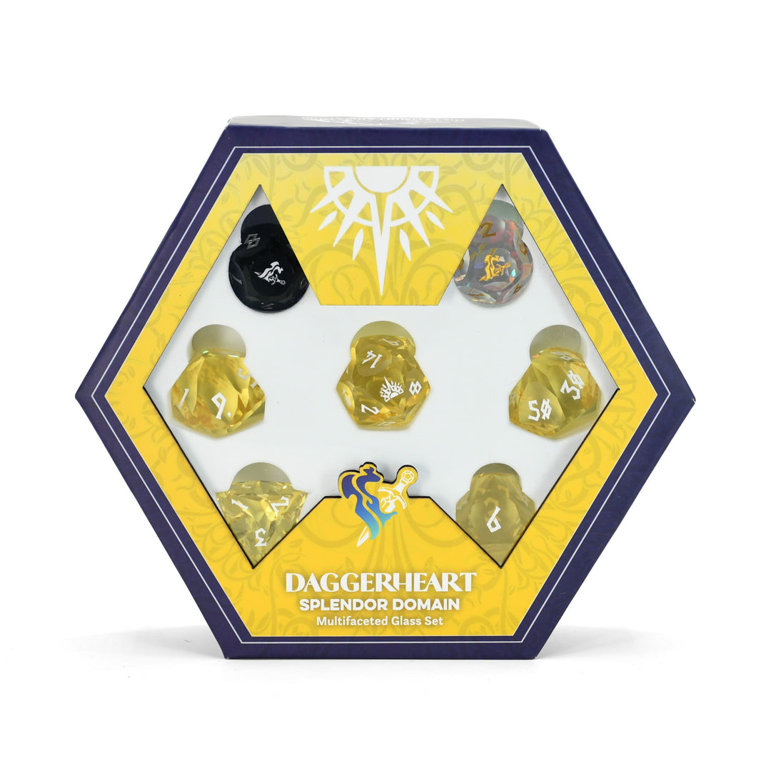 PRE-ORDER || Splendor Domain Multifaceted Daggerheart Dice Set