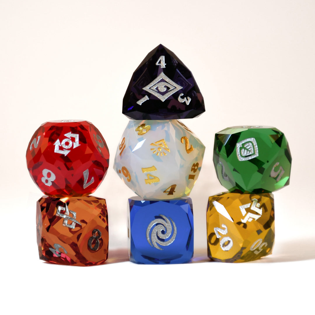 PRE-ORDER | The Diagem Dice Set | Tales from the Stinky Dragon x Misty Mountain Gaming