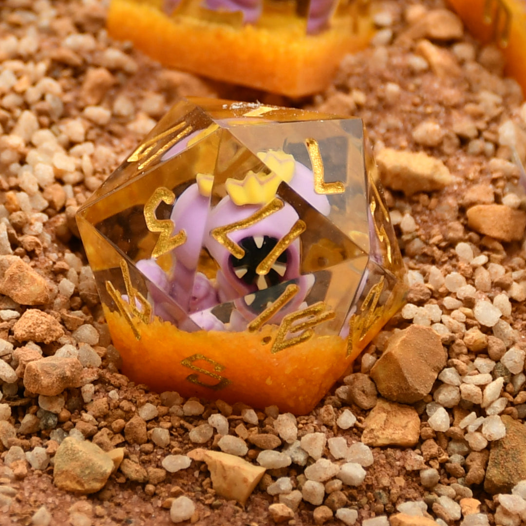 PRE-ORDER || SMARSH Sharp-Edged Resin Dice Set | Tales From the Stinky Dragon x MMG