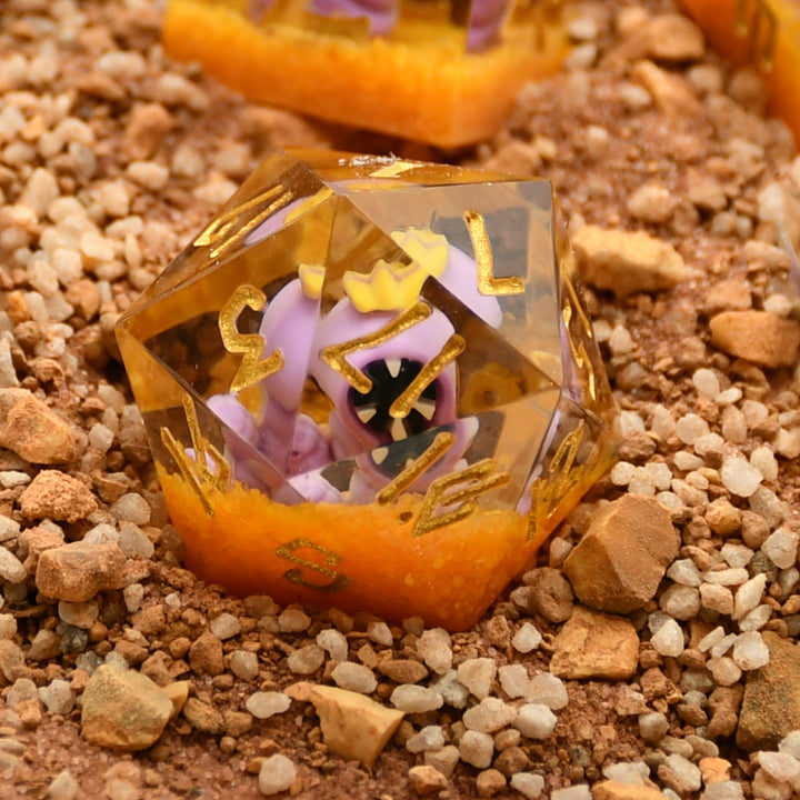 PRE-ORDER || SMARSH Sharp-Edged Resin Dice Set | Tales From the Stinky Dragon x MMG