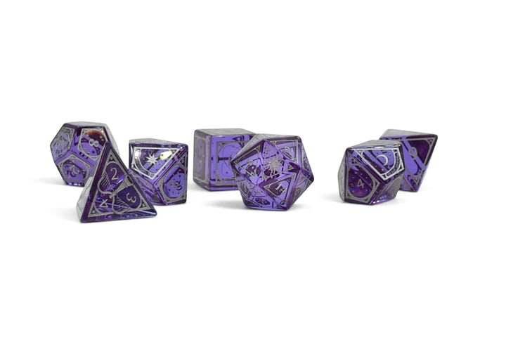 Tarot Glass Dice Set