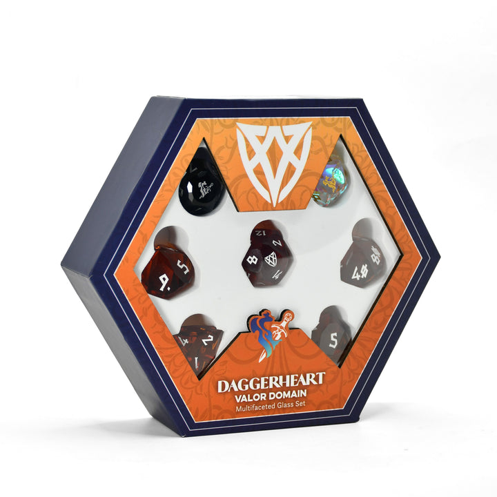 PRE-ORDER || Valor Domain Multifaceted Daggerheart Dice Set