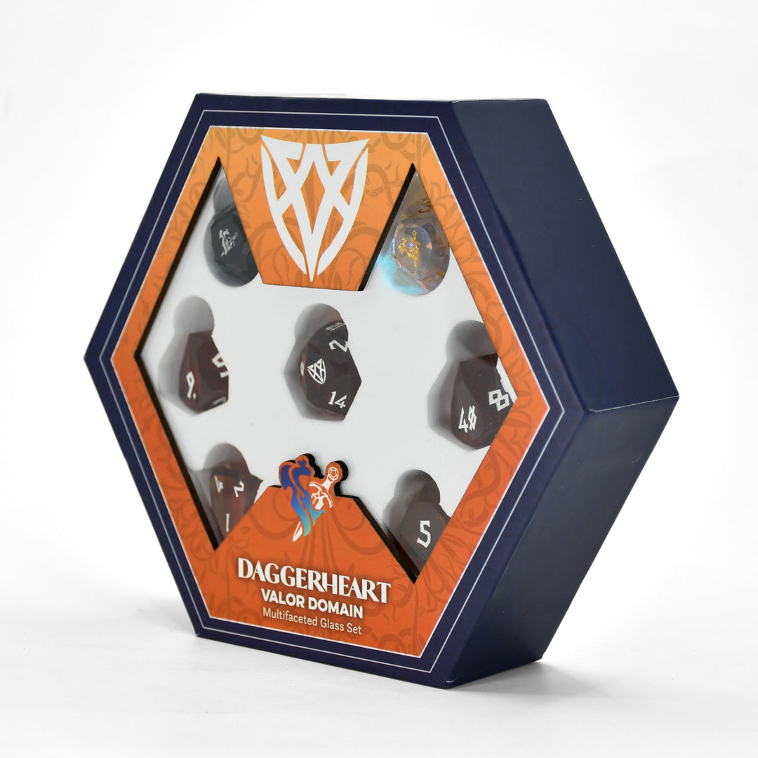 PRE-ORDER || Valor Domain Multifaceted Daggerheart Dice Set