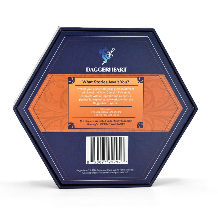 PRE-ORDER || Valor Domain Multifaceted Daggerheart Dice Set