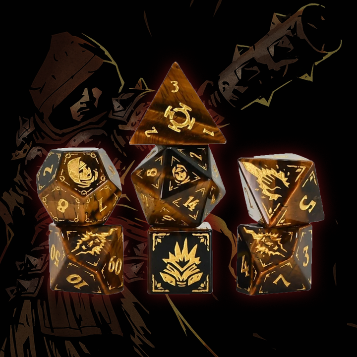 Pre-Order || Darkest Dungeon Vestal Dice Set