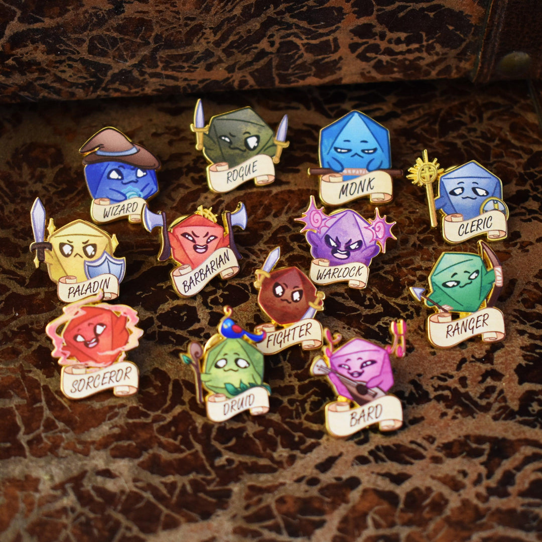 Rpg Class Pin Collection Paladin Class Pin – Misty Mountain Gaming