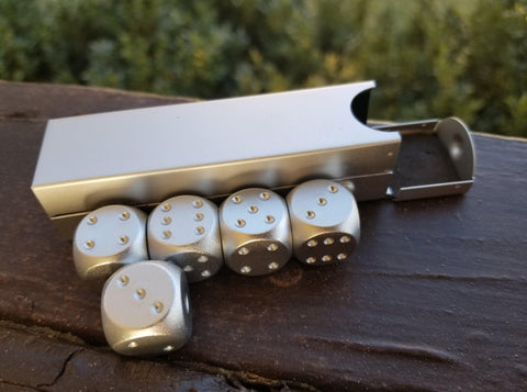Silver 5pc D6 Set